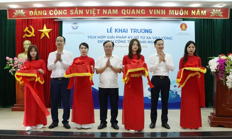 Tích hợp giải pháp ký số từ xa vào Cổng dịch vụ công tỉnh Thái Nguyên