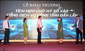 Sử dụng chữ ký số góp phần chuyển đổi số tại Đắk Lắk hiệu quả